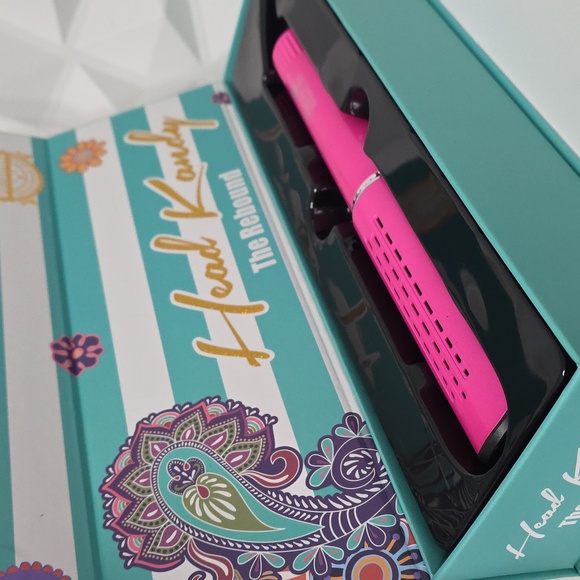 Head Kandy Other - NIB Head Kandy The Rebound Cool Air Iron In Pink